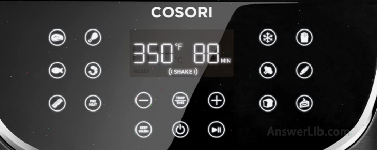 The humanized detail design of the COSORI air purifier