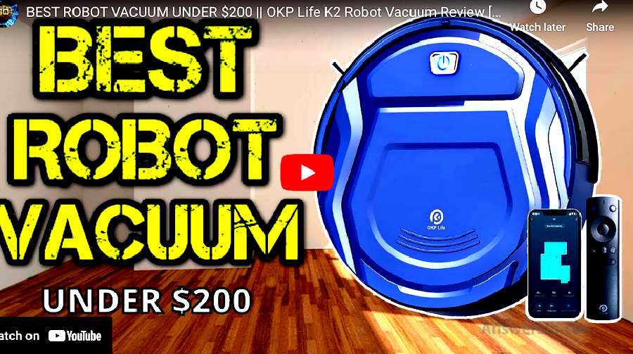 OKP LIFE K2 Floor Sweeping Robot Use Video