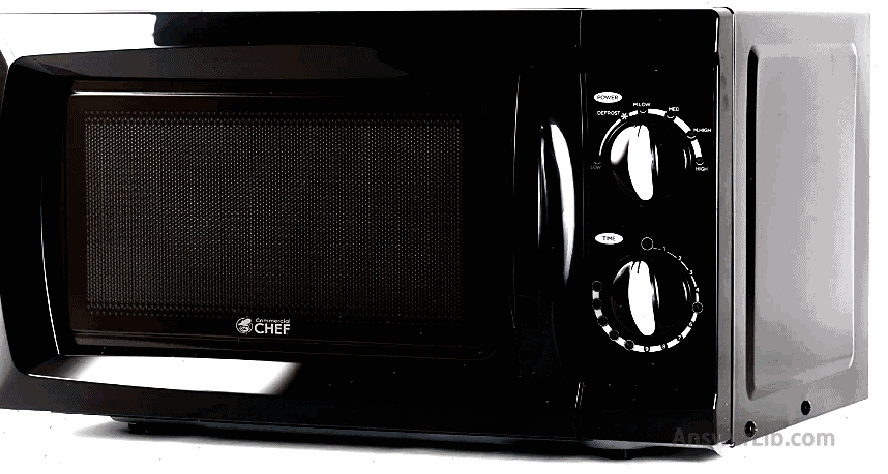 Mechanical microwave oven