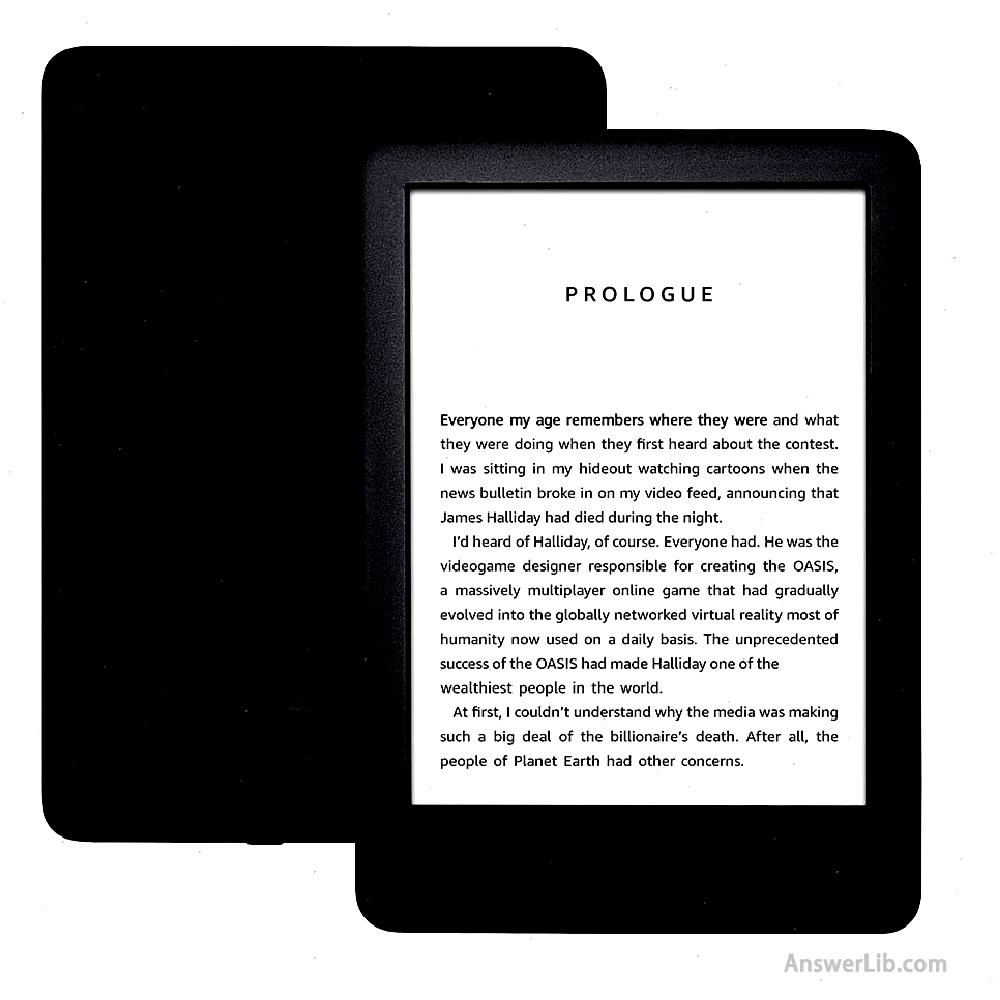 The most cheap Kindle electrical reader: Amazon Kindle