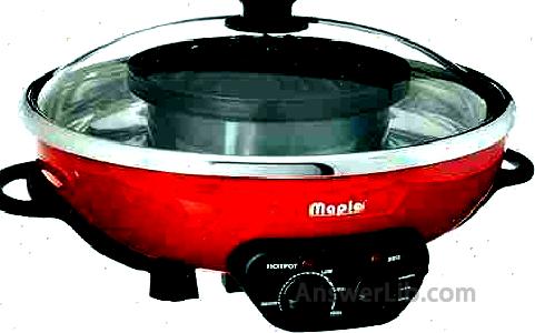 MAPLE POT POTS WITH BBQ GRILL Hot Boiler