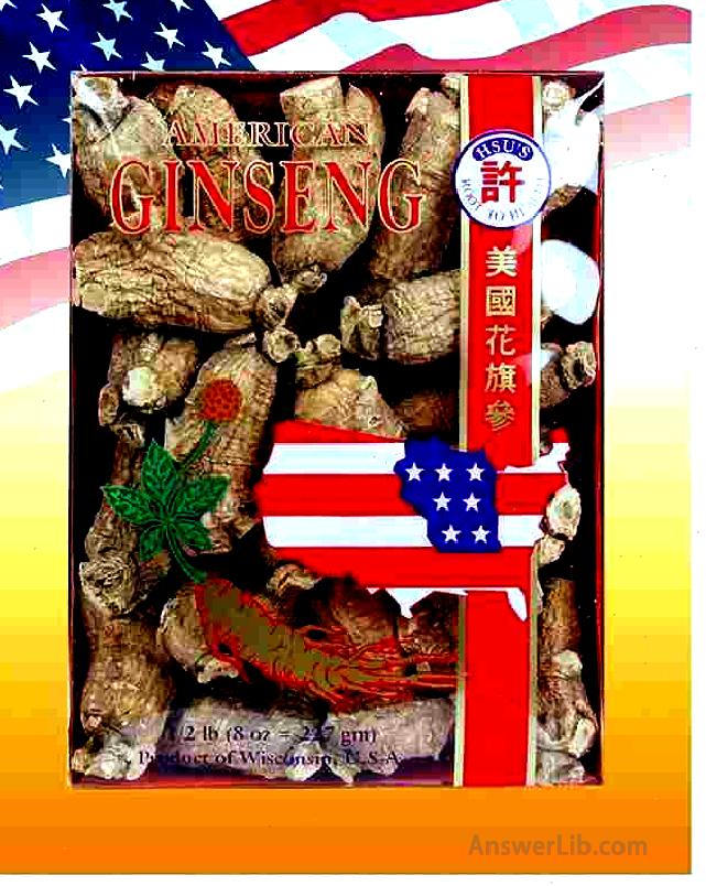 SKU #0110-8, Hsu's Ginseng Short X-Large Cultivated American Ginseng Roots (8 oz)