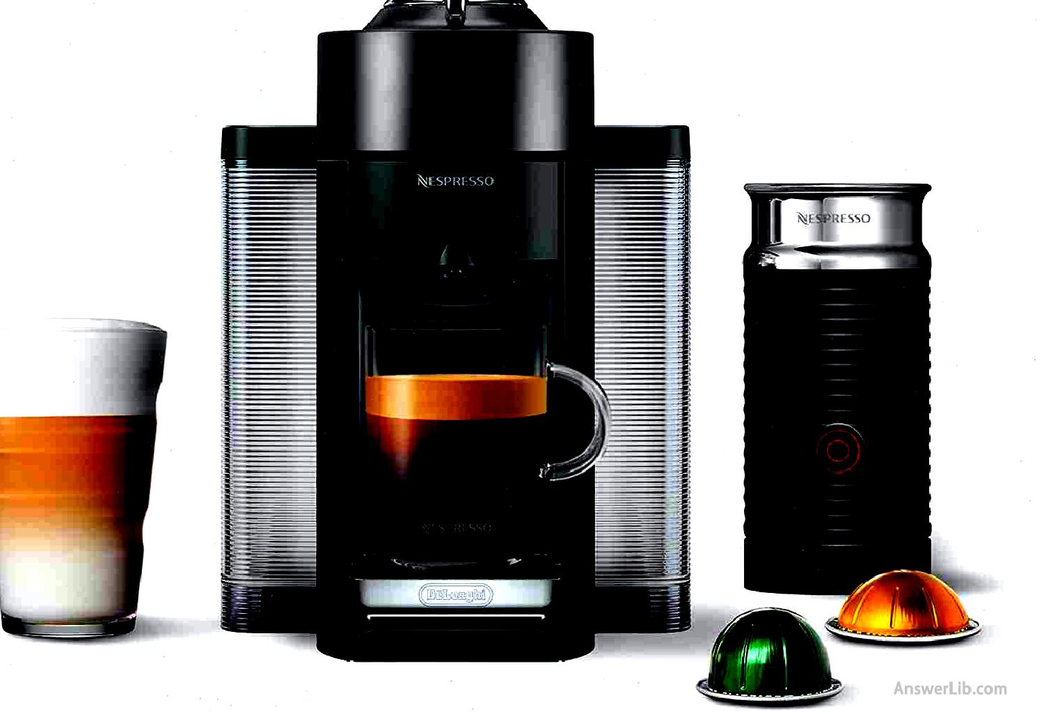 Best appearance texture DE'Longhi Nespresso Capsule Coffee Machine: Nespresso Vertuo Coffee and ESPRESSO MAKER by De'longhi