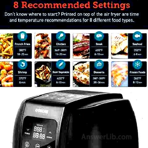 Cosori Air Fryer Oilless Oven Cooker 8 preset functions \\\\\\\\\\\\\\\\\\\\\\\\\\\\\\\\\\\\\\\\\\\\\\\\ \\\\\\\\\\\\\\\\ n