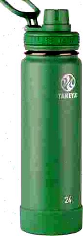 Takeya Actives Insulated Stainless Steel Water Bottle with Spout Lid