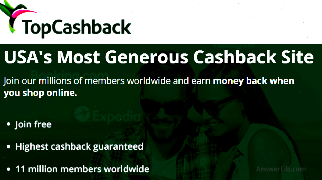 TopCashback Rebate network