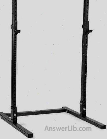 Best Open Squate: Titan Fitness T-3 Series Short Squat Stand 72 "Reinforced J-Hooks