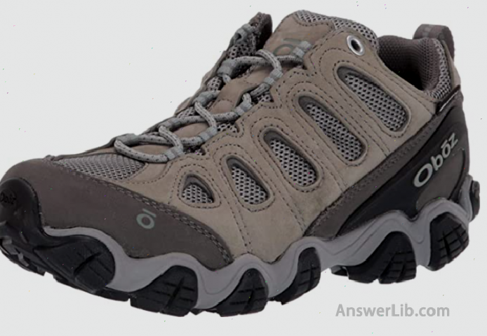 Comfortable lady climbing shoes [lady]: OBOZ SAWTOOTH II LOW B-DRY HIKING Shoe