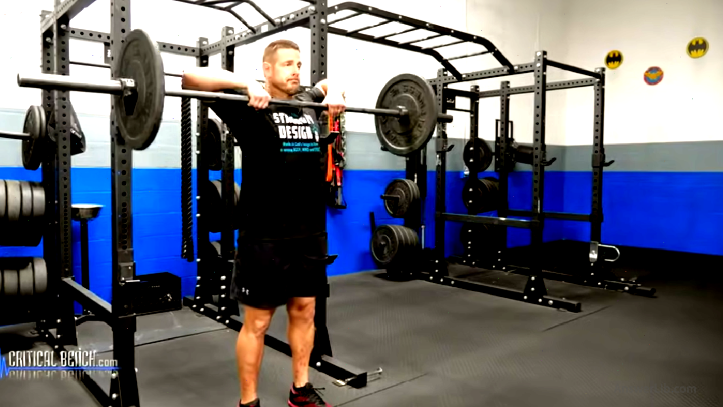 Use barbells for barbells (upright rows)