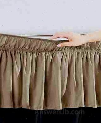 ORIENT HOME COLLECTION Ruffle Bed Skirt