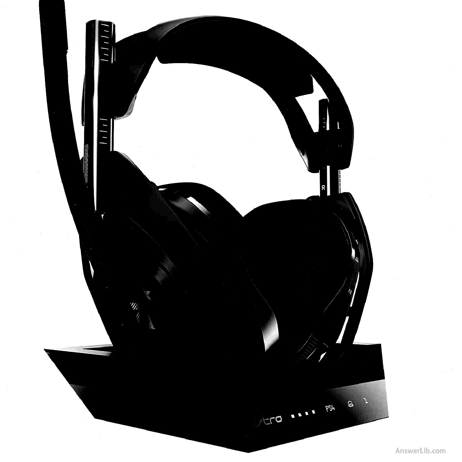 Best framework texture game headset: Astro Gaming A50 Wireless Headset