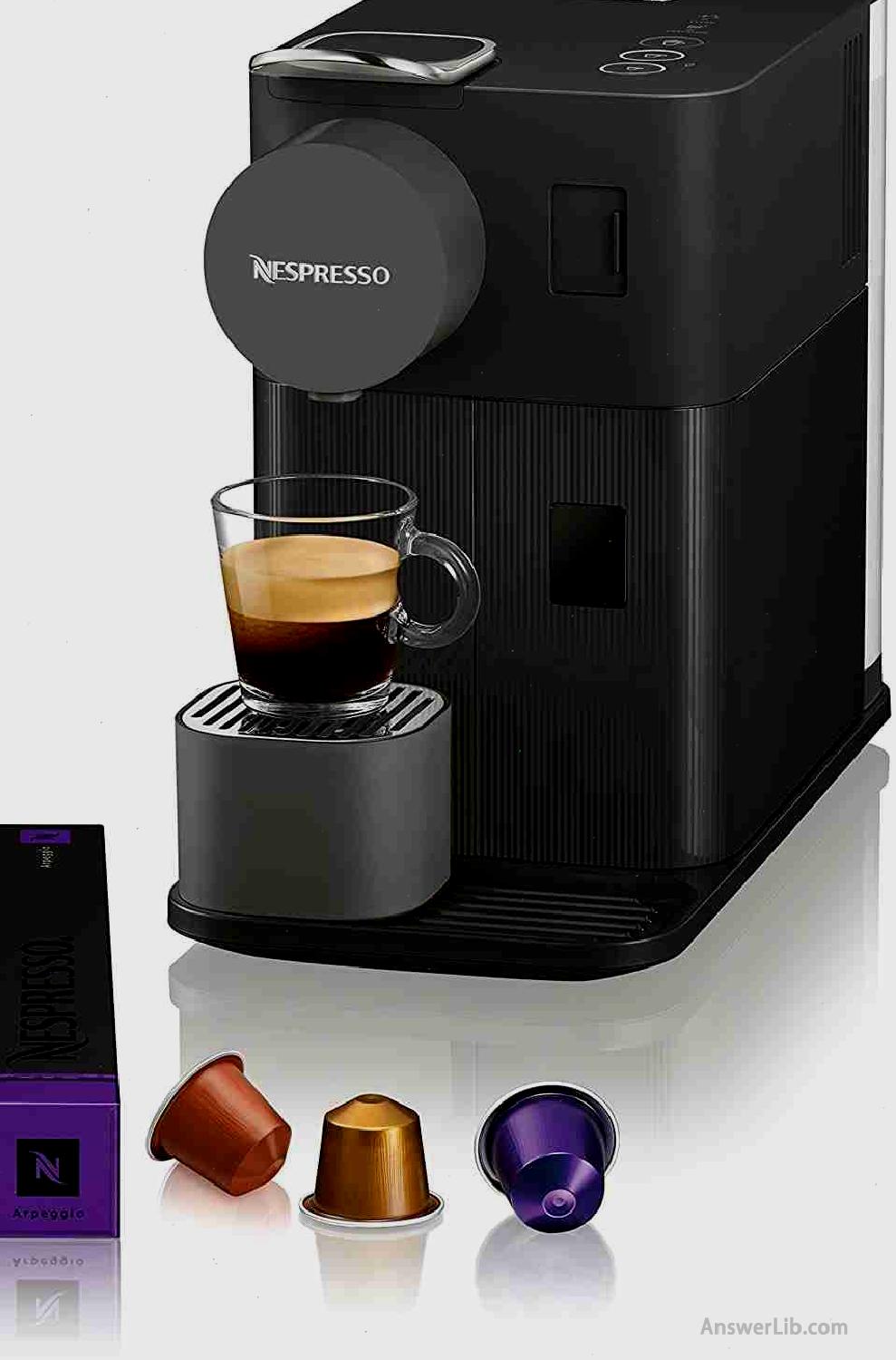 Best Milk Word Design Original Series Capsule Coffee Machine: Nespresso Lattissima One Original ESPRESSO MICHINE with Milk Frother