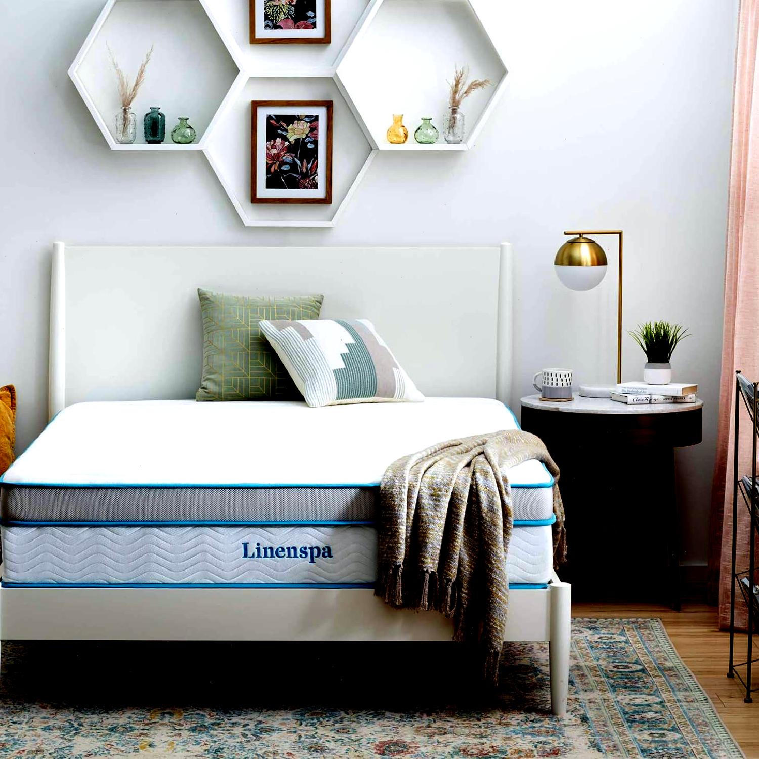 Inaulus Mixed Mattress: Linenspa Memory Foam and Injerspring Hybrid-Mattress-Medium-Firm Feel