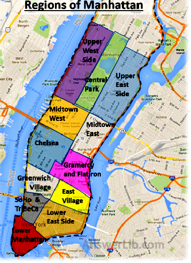 Manhattan Map