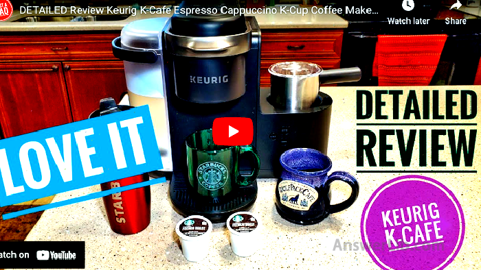 K-Café coffee machine evaluation