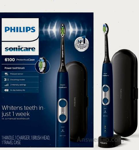 Electric toothbrush with gum health: Philips Sonicare HX6877: 21 Blue