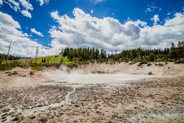 Mud Volcano of Yellowstone