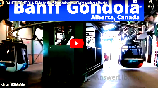 Banff Sightseeing Gondola Video 2