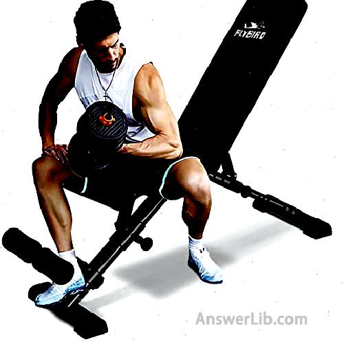 FLYBIRD Weight Bench Adjustable Strength Training Bench for Full Body