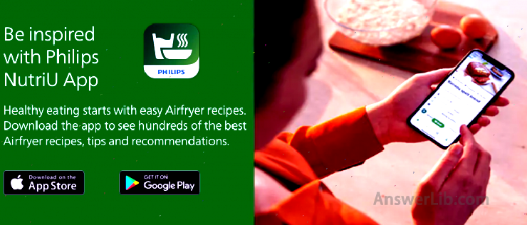 Philips air fryer Philips Premium Airfryer XXL NutriU App