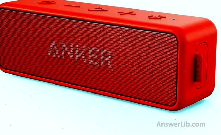 Anker Soundcore 2 Red Bluetooth headset