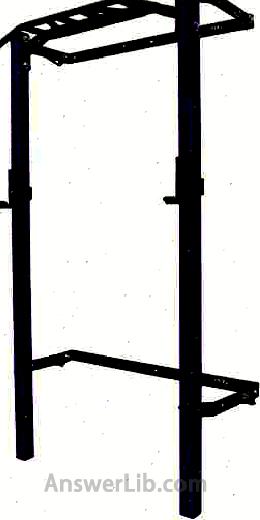 The best color selection squatting frame: Prx Performance Profile® Pro Squat Rack 3X3 with Kipping or Multi-GRIP PULL Up Bar, 7'6 "or 8 'Uprights As Seen On SHARK WALL MOUNTED Home Gar Gar Age Gym Exercise System