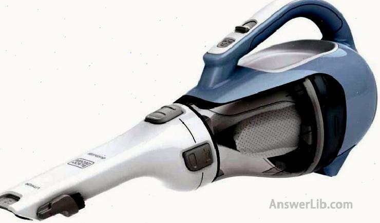 The most suitable vacuum cleaner for cleaning the seat: Black+Decker Handheld Vacuum