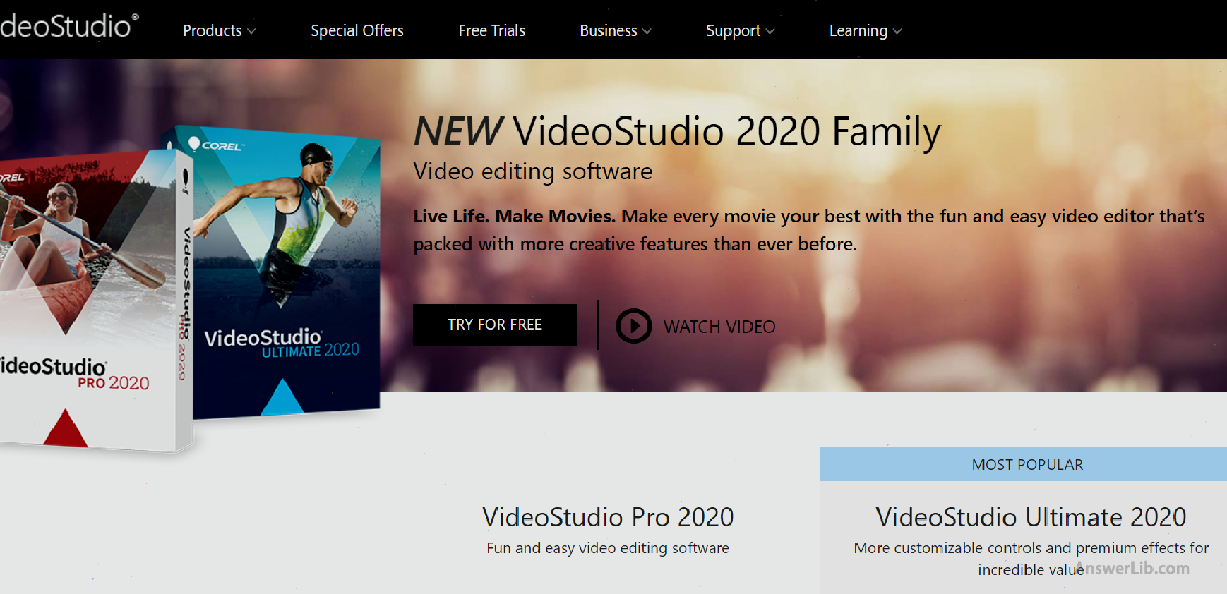 Video editing software suitable for beginners: Corel VideoStudio Ultimate