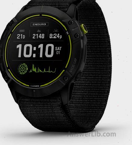 Best Wild Environment Use Smart Watch: Garmin Enduro