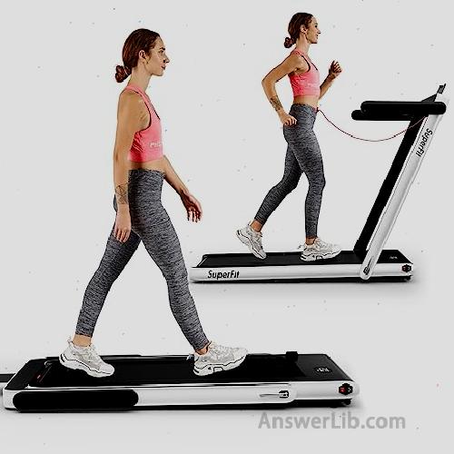 Goplus 2 in 1 Folding Treadmill 2.25HP Superfit Under Desk