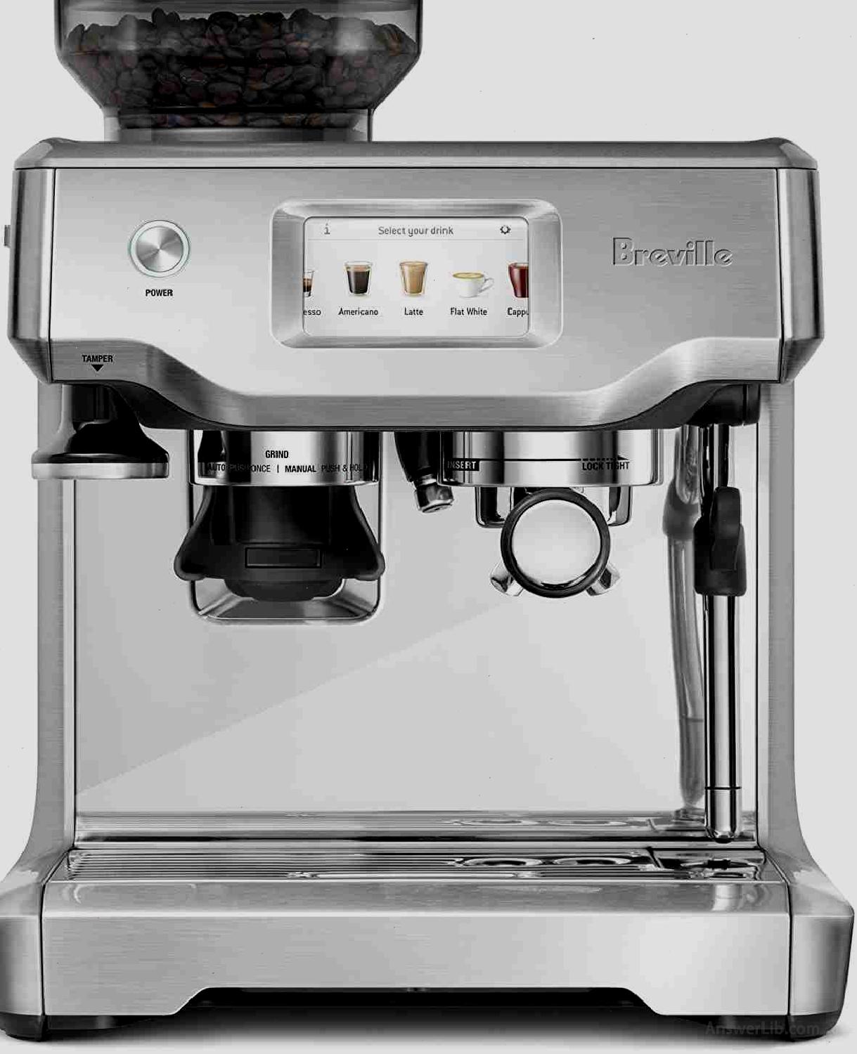 Best Heating System Coffee Machine: Breville Bes880BSS ESPRESSO MACHINE