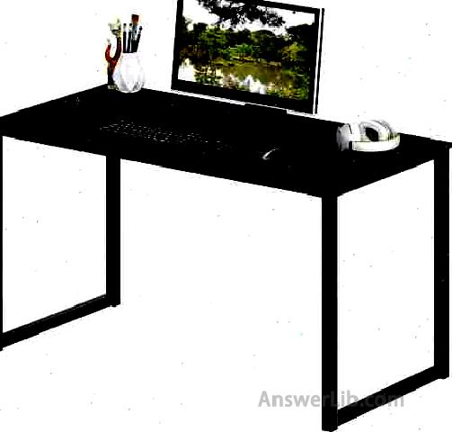 The simplest design desk: Shw Home Office 40-Inch Computer Desk, Black \\\\\\\\\\\\\\\\\\\\\\\\\\\\\\\\\\\\\\\\\\\\\\\\ n