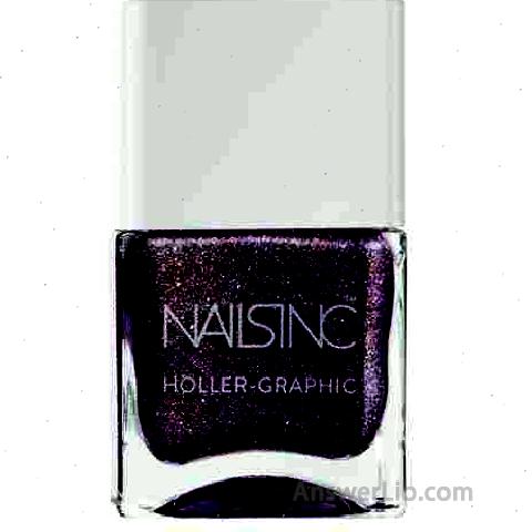 Nails Inc Holler Graphic Get Out My Space