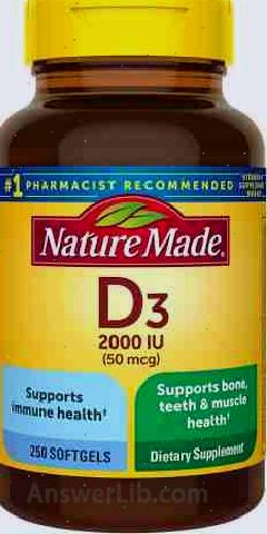 Nature Made Adult Vitamin D3 Liquid Softgel 