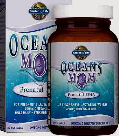 Garden of Life Oceans Mom Prenatal Fish Oil DHA