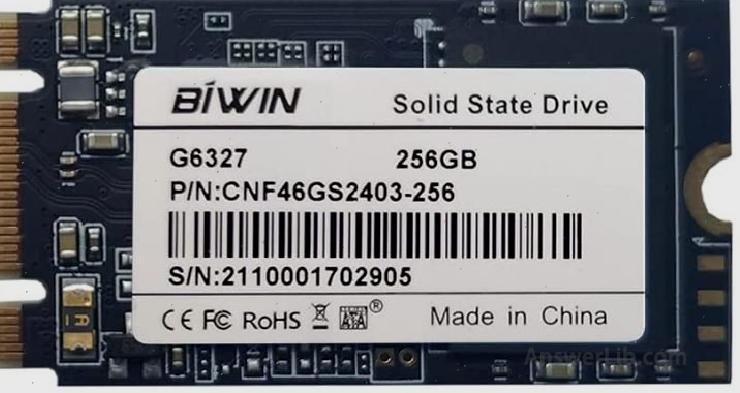 Best Performance M.2 SATA Solid State Drive: BIWIN G6327 SSD