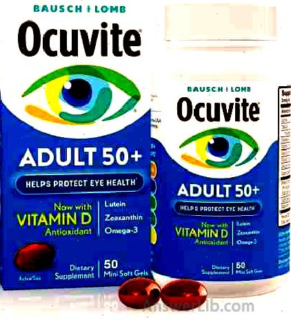 Ocuvite Adult 50+ Eye Vitamin & Mineral Supplement