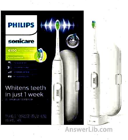 Best brush head design Philips electric toothbrush: Philips Sonicare ProtectiveClean 6100 Rechargeable Electric Power toothbrush, White, HX6877/21 \\\\\\\\\\\\\\\\\\\\\\\\\\\\\\\\\\\\\\\\\\\\\\\\ n