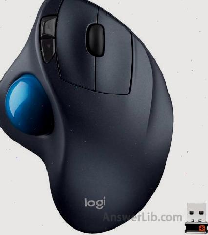 Wireless trajectory ball mouse: Logitech M570 Wireless Trackball Mouse