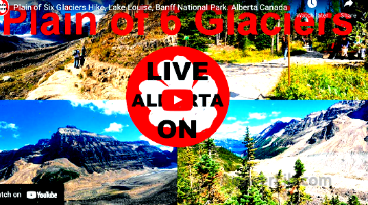 Plain of Six Glaciers video