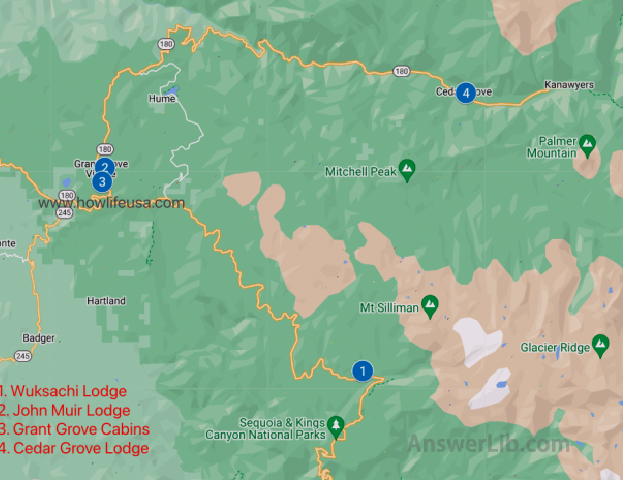 Sequoia and Kings Canyon National Park Cabins