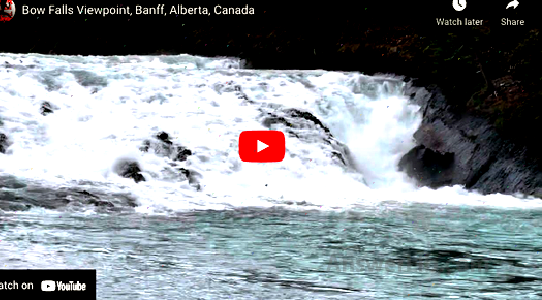 Bow Falls Viewpoint Travel Video 2