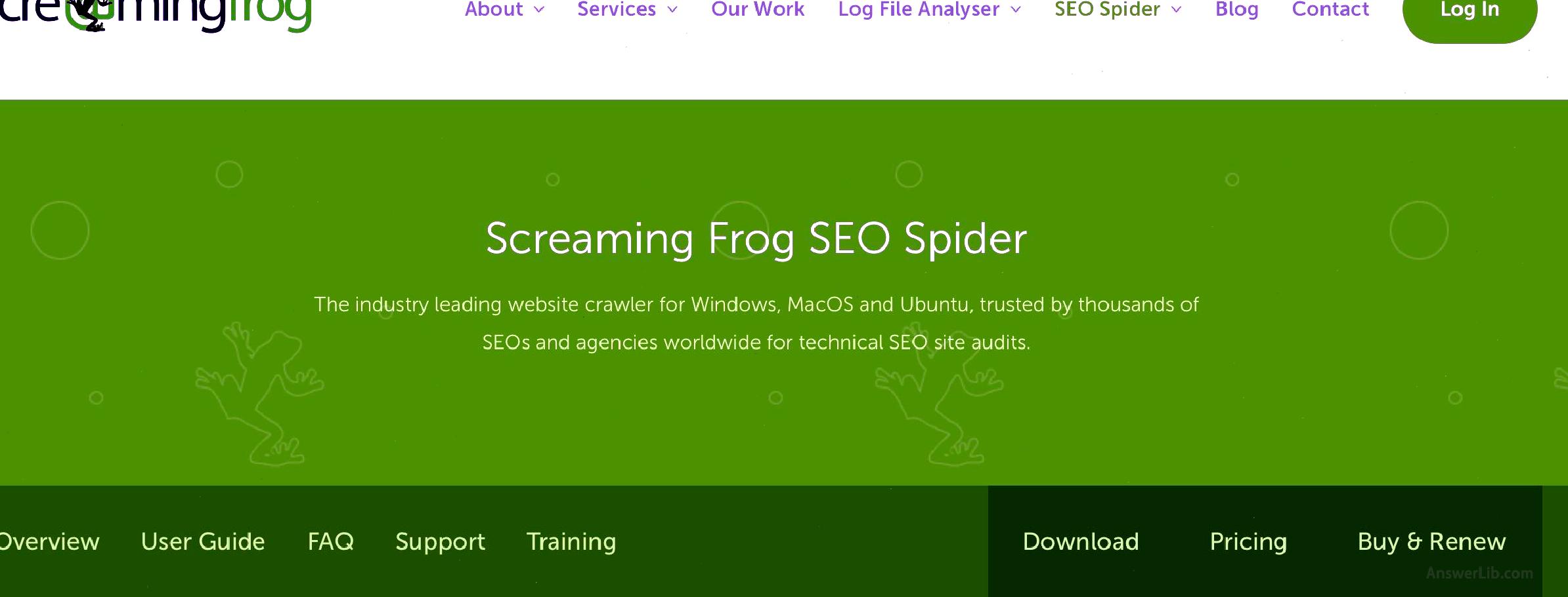 SEO Tools-Screaming Frog