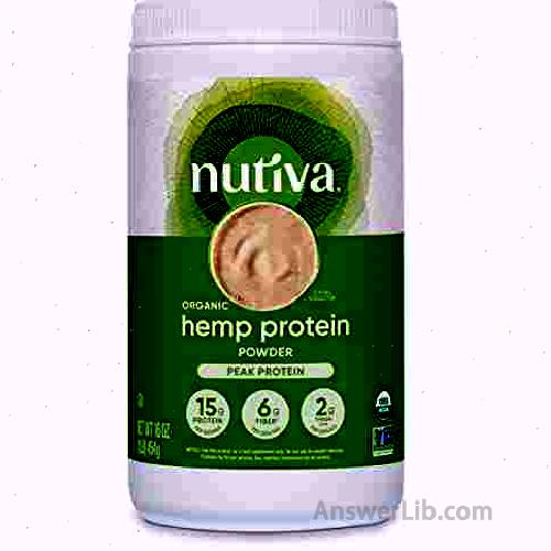 Nutiva ORGANIC COLD-PRESSED RAW HEMP SEED Protein Powder