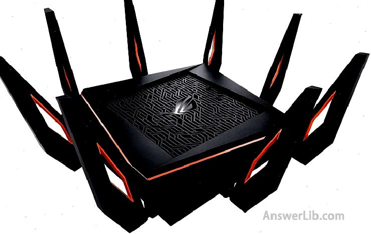 Best professional game-grade router: Asus Rog Rapture Wifi 6 Gaming Router