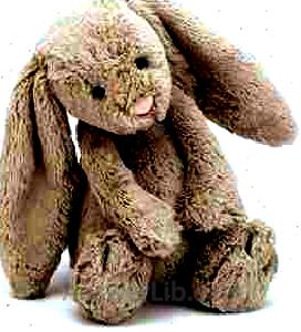 Jellycat Bashful Beige Bunny Stuffed Animal, Medium