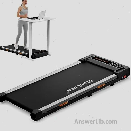 Elseluck Walking Pad Under Desk Treadmill for Home Office 2