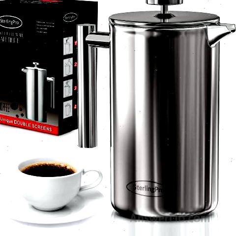 The most suitable French pressure pot: SterlingPro French Press Coffee Maker