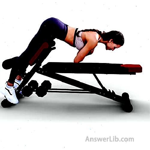 FINER FORM Multi Functional Adjustable Weight Bench for Total Body