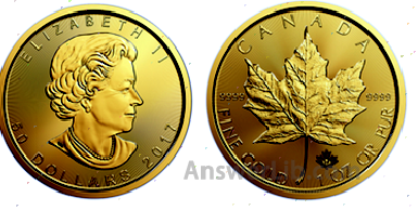 Canadian Maple Leaf Gold Coin